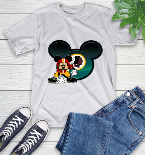 NFL Washington Redskins Mickey Mouse Disney Football T Shirt T-Shirt 12