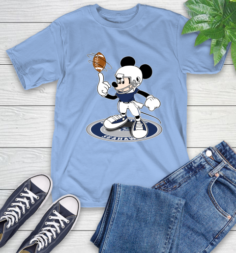 NFL Football Seattle Seahawks Cheerful Mickey Disney Shirt T-Shirt 12