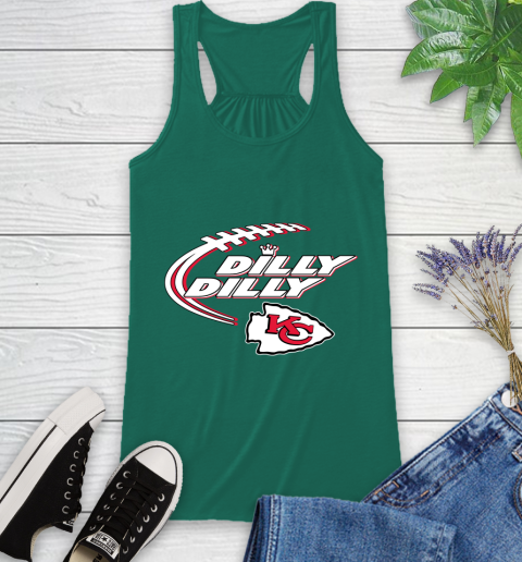 NFL Kansas City Chiefs Dilly Dilly Football Sports Racerback Tank 7