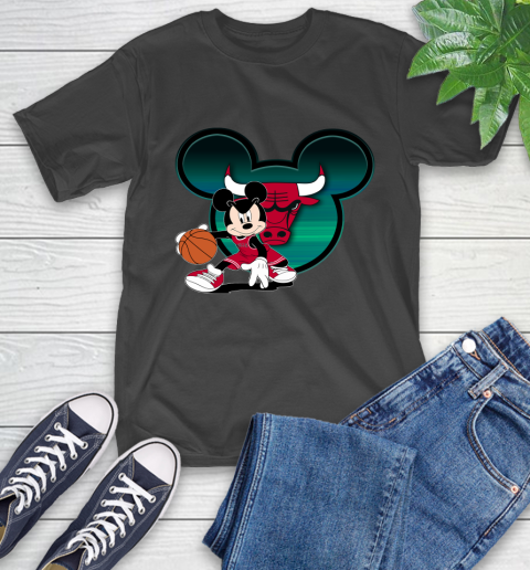 NBA Chicago Bulls Mickey Mouse Disney Basketball T-Shirt 2