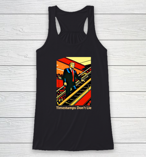 Rattle Trap 1776 Knew Before You Escalator Truth Racerback Tank