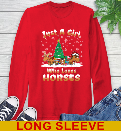 Christmas Just a girl who love horse 66