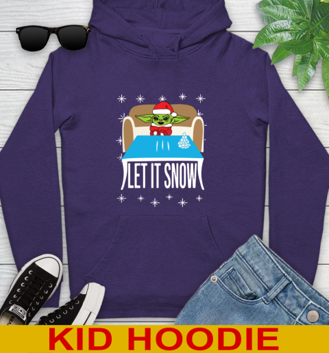 Christmas Baby Yoda And Cocaine Let It Snow Star Wars Shirts 132