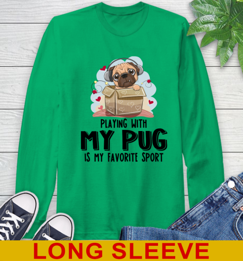 Playing with my pug is my favorite sport 51