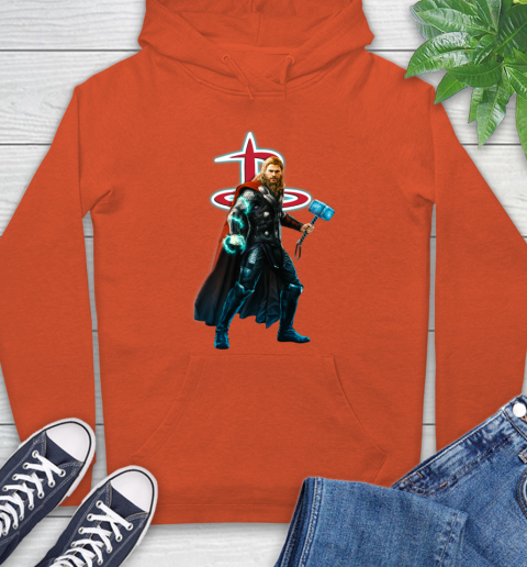 NBA Thor Avengers Endgame Basketball Houston Rockets Hoodie 5