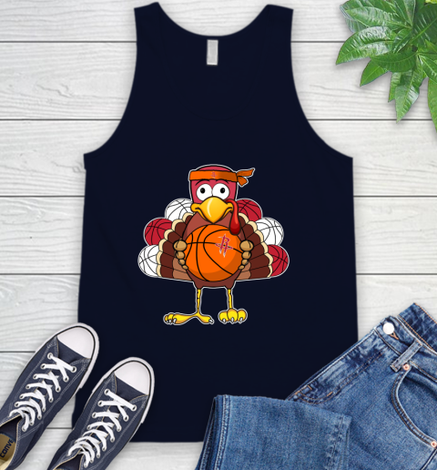 Houston Rockets Turkey thanksgiving day Tank Top 3