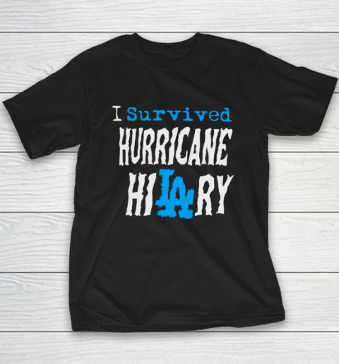 I Survived Hurricane Hilary Youth T-Shirt