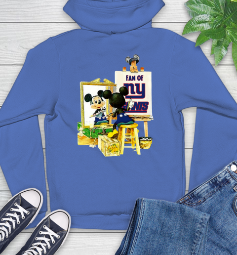 NFL Football New York Giants Mickey Drawing Shirt 22