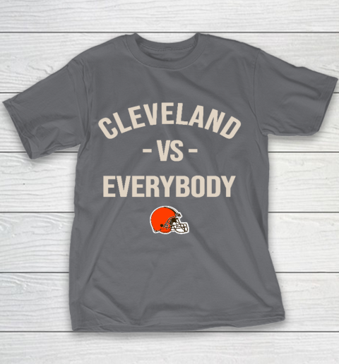 Cleveland Browns Vs Everybody Youth T-Shirt 5