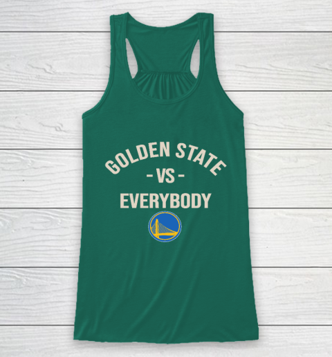 Golden State Warriors Vs Everybody Racerback Tank 5