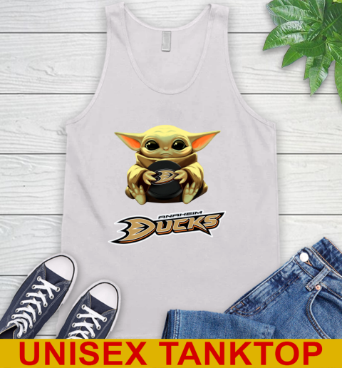 NHL Hockey Anaheim Ducks Star Wars Baby Yoda Shirt 70