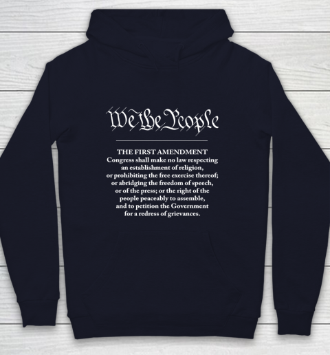 We The People  First Amendment Youth Hoodie 2
