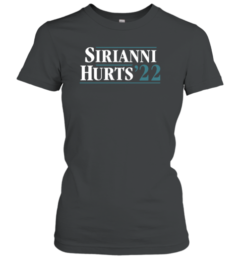 Jalen Hurts Philadelphia Eagles Sirianni Hurts 22 Women's T-Shirt