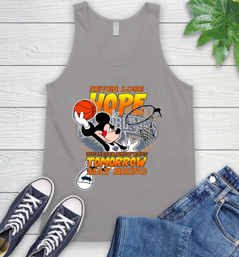 New Orleans Pelicans NBA Basketball Mickey Disney Never Lose Hope Tank Top 3