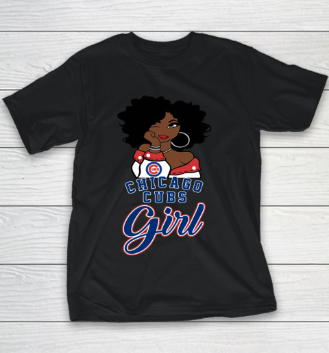 Chicago Cubs Girl MLB Youth T-Shirt 2