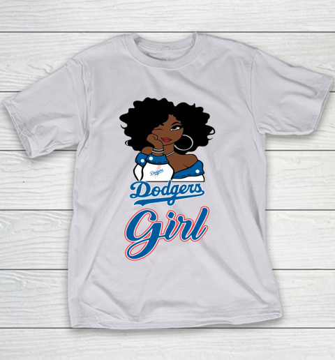 Los Angeles Dodgerss Girl MLB Youth T-Shirt 5