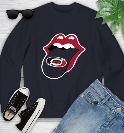 Carolina Hurricanes NHL Hockey Lips I Root For My Team Adoring Fan 117