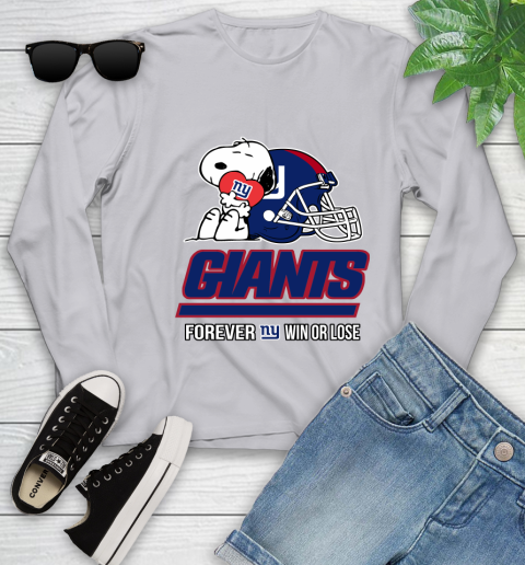NFL The Peanuts Movie Snoopy Forever Win Or Lose Football New York Giants 129