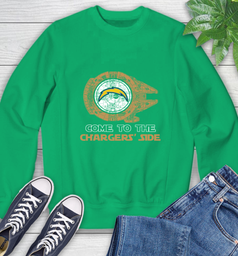 NFL Come To The Los Angeles Chargers Star Wars Football Sports Sweatshirt 7