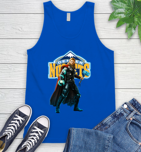 NBA Thor Avengers Endgame Basketball Denver Nuggets Tank Top 5