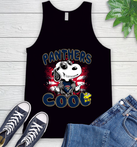 NHL Hockey Florida Panthers Cool Snoopy Shirt Tank Top