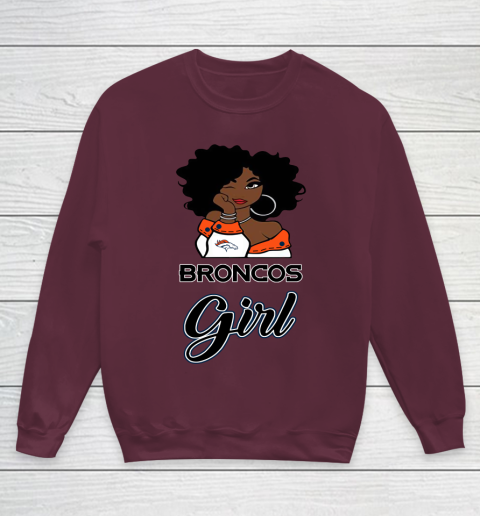 Denver Broncos Girl NFL Youth Sweatshirt 5