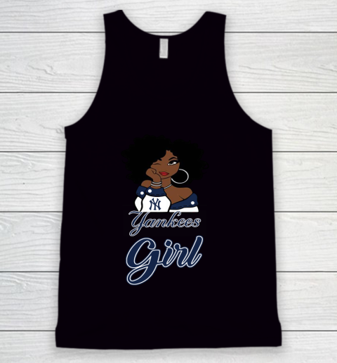 New York Yankeess Girl MLB Tank Top