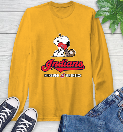 MLB The Peanuts Movie Snoopy Forever Win Or Lose Baseball Cleveland Indians 60
