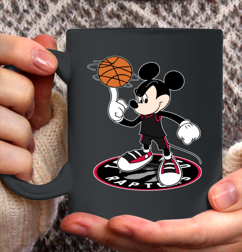 NBA Basketball Toronto Raptors Cheerful Mickey Disney Shirt not broken the mould Ceramic Mug 15oz