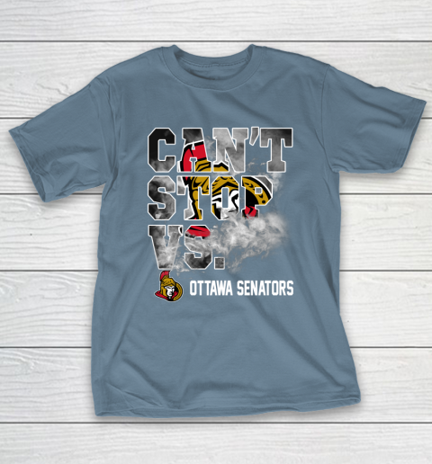 NHL Ottawa Senators Hockey Can't Stop Vs T-Shirt 6