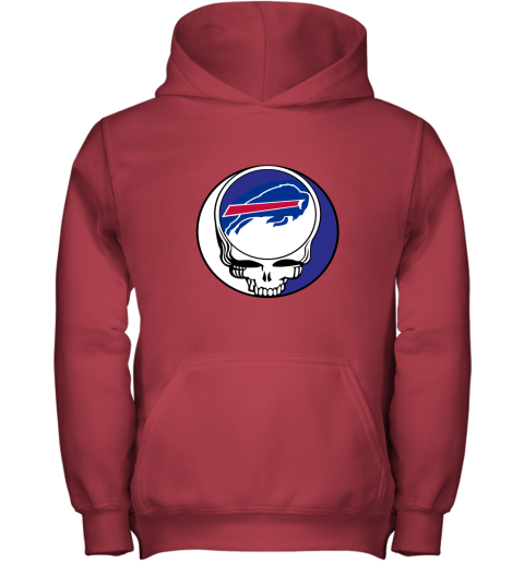 Buffalo Bills Youth Team Logo Pullover Hoodie - Red