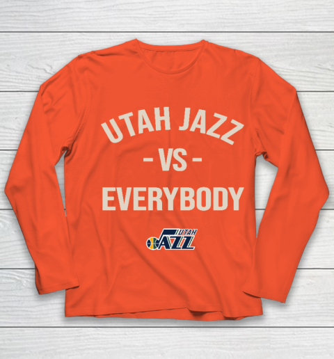 Utah Jazz Vs Everybody Youth Long Sleeve 3