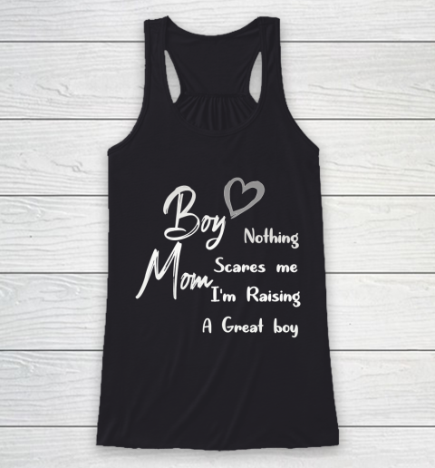 Mother's Day Funny Gift Ideas Apparel  boy mom 2020 T Shirt Racerback Tank
