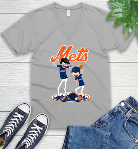 MLB New York Mets Rick And Morty Baseball 52