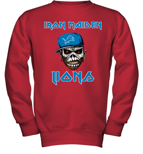 Official Iron Maiden Skull Detroit Lions Shirt, hoodie, sweater, long sleeve  and tank top