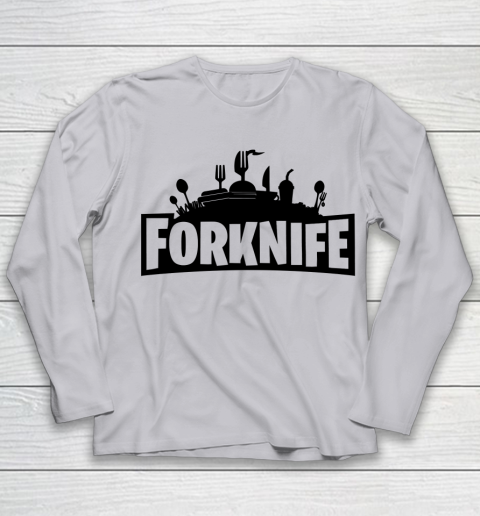 Fortnite Tshirt Forknife Youth Long Sleeve 3