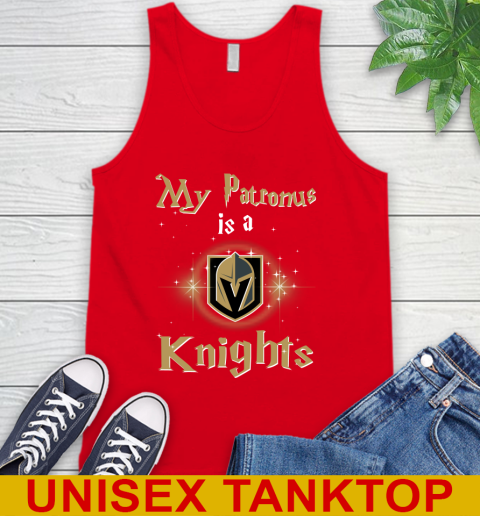 NHL Hockey Harry Potter My Patronus Is A Vegas Golden Knights Tank Top 5