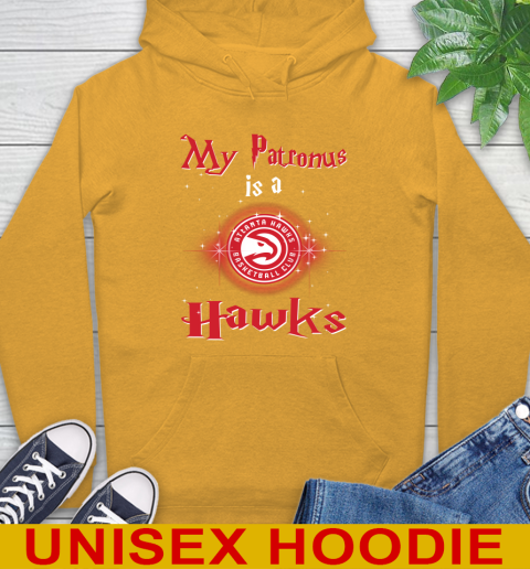 NBA Basketball Harry Potter My Patronus Is A Atlanta Hawks Hoodie 2