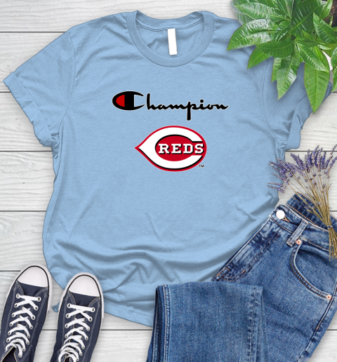 MLB Baseball Cincinnati Reds Champion Shirt Women's T-Shirt 6