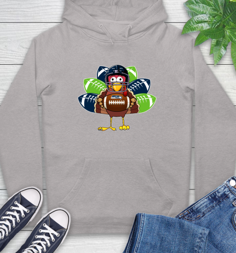 Seattle Seahawks Turkey Thanksgiving Day Hoodie 12