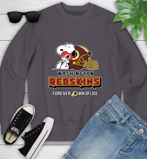 NFL The Peanuts Movie Snoopy Forever Win Or Lose Football Washington Redskins 120