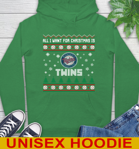 MLB All I Want For Christmas Is Minnesota Twins Baseball Sports 20