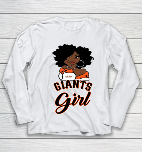 San Francisco Giantss Girl MLB Youth Long Sleeve 2