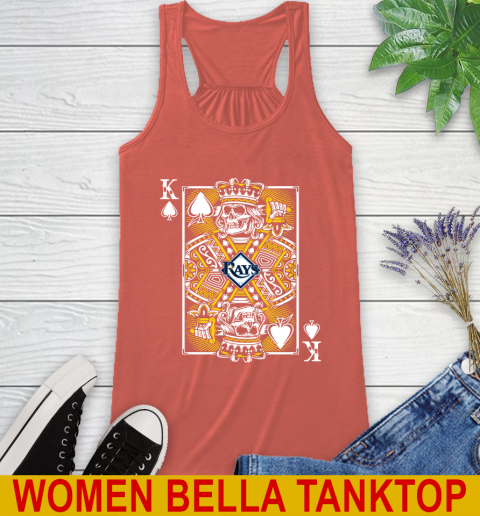 Tampa Bay Rays MLB Baseball The King Of Spades Death Cards Shirt Racerback Tank 3