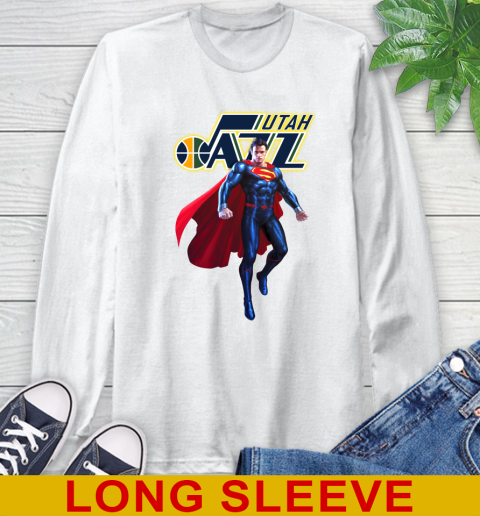 NBA Awesome Superman Basketball Sports Utah Jazz 58