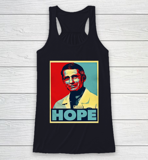 Dr Anthony Fauci Hope Racerback Tank 8