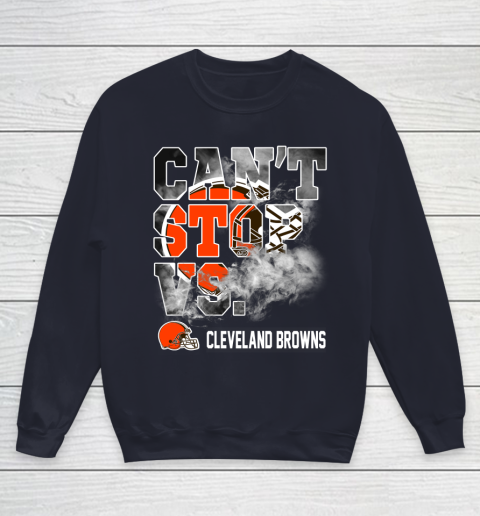 NFL Cleveland Browns Can't Stop Vs Youth Sweatshirt 2