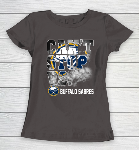 NHL Buffalo Sabres Hockey Can't Stop Vs Women's T-Shirt 7