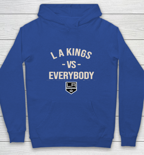 Los Angeles Kings Vs Everybody Youth Hoodie 6