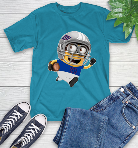 NFL New York Giants Minions Disney Football Sports T-Shirt 8